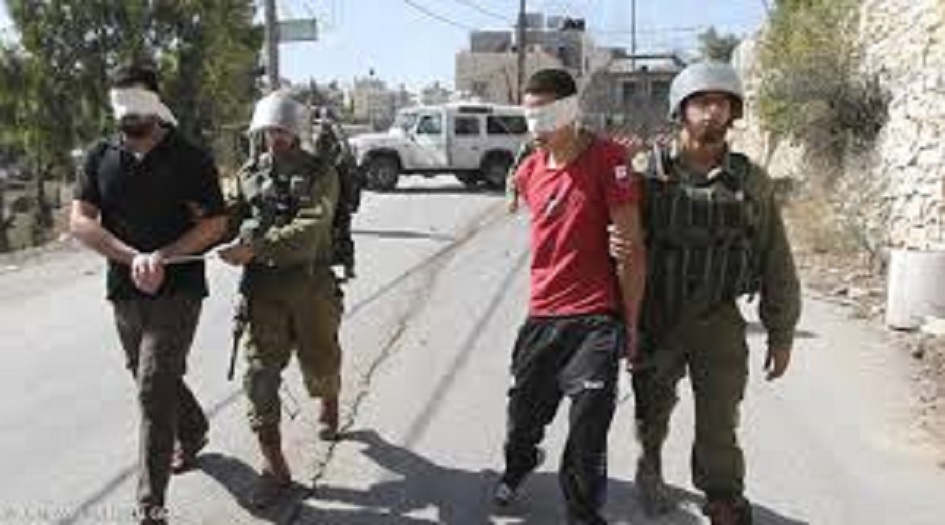 قوات الاحتلال الاسرائيلي تشن حملة  اعتقالات ومداهمات في الغربية المحتلة