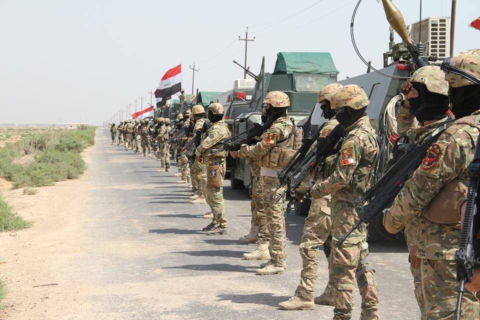 عملیات نیروهای مسلح عراق علیه تروریست های داعش