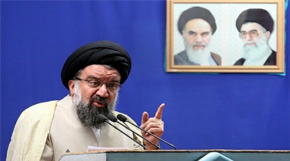 خطيب جمعة طهران يؤكد على وحدة المسلمين في مواجهة اميركا