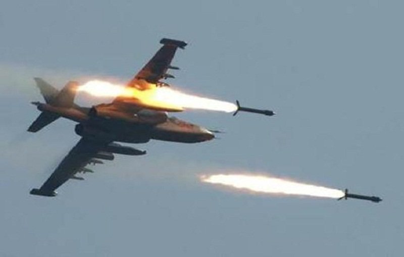 حمله جنگنده‌های روسیه به تروریست‌های عامل حمله شیمیایی حلب