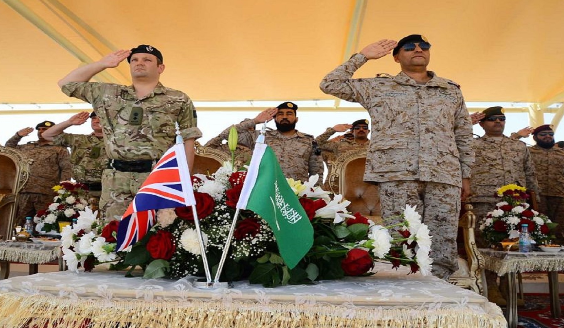 آغاز رزمایش عربستان و انگلیس .. نقش مخرب غرب و آل سعود بر امنیت خلیج فارس