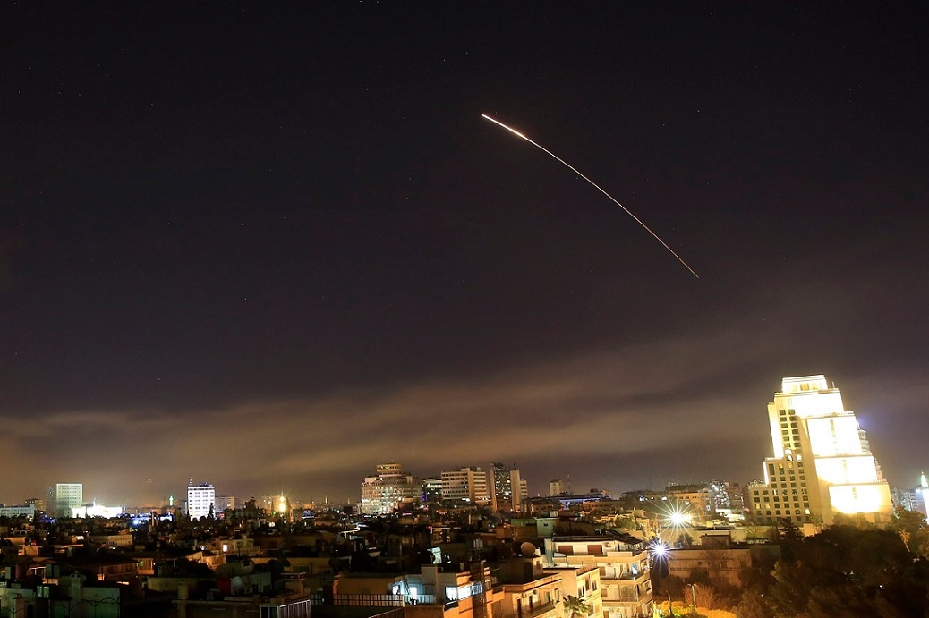حمله هوایی به جنوب دمشق 