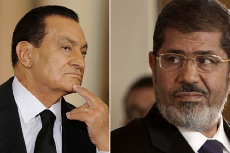 مرسی و مبارک در دادگاه رو در روی هم قرار می گیرند