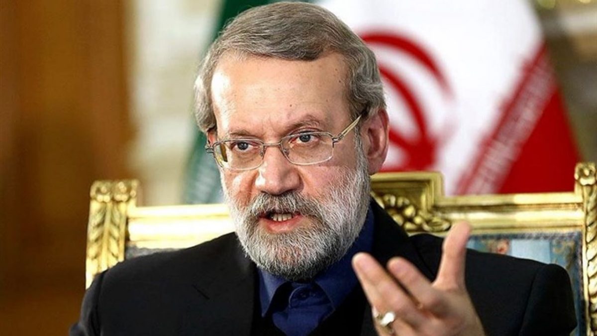 لاریجانی : درخواست آمریکا برای مذاکره با ایران فریبکاری است