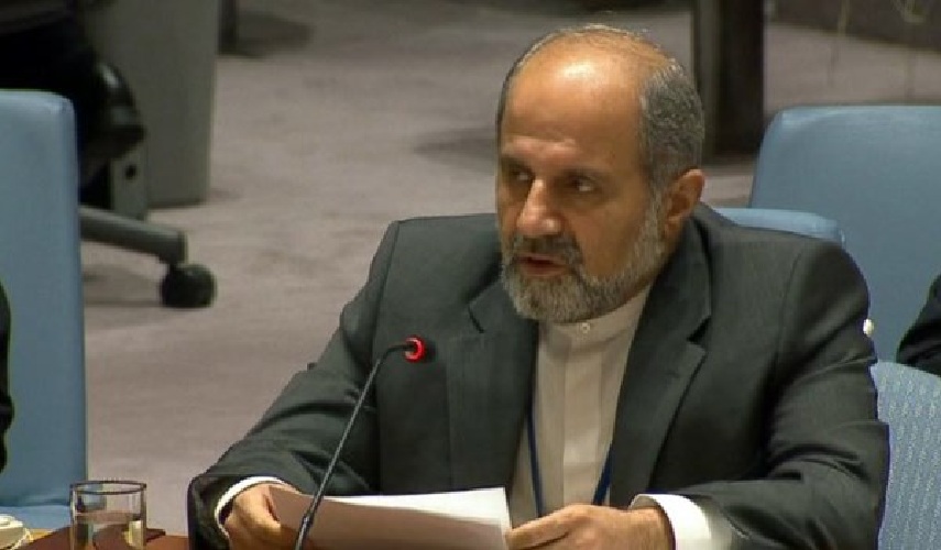 سفير ايران بالامم المتحدة .. الاحتلال الصهيوني هو السبب الاساس في النزاعات بالشرق الاوسط