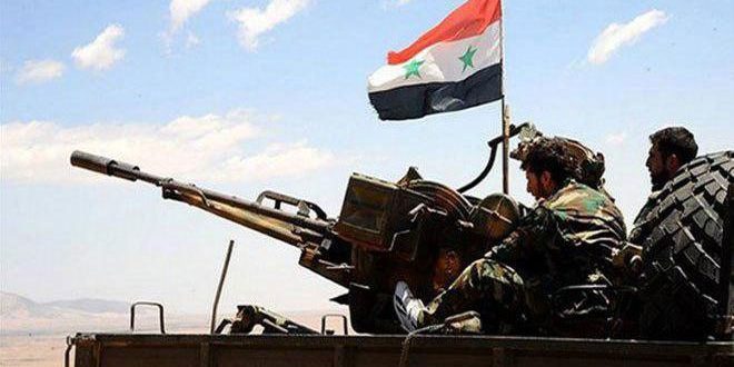 پاسخ ارتش سوریه به حمله تروریستها در استان ادلب 
