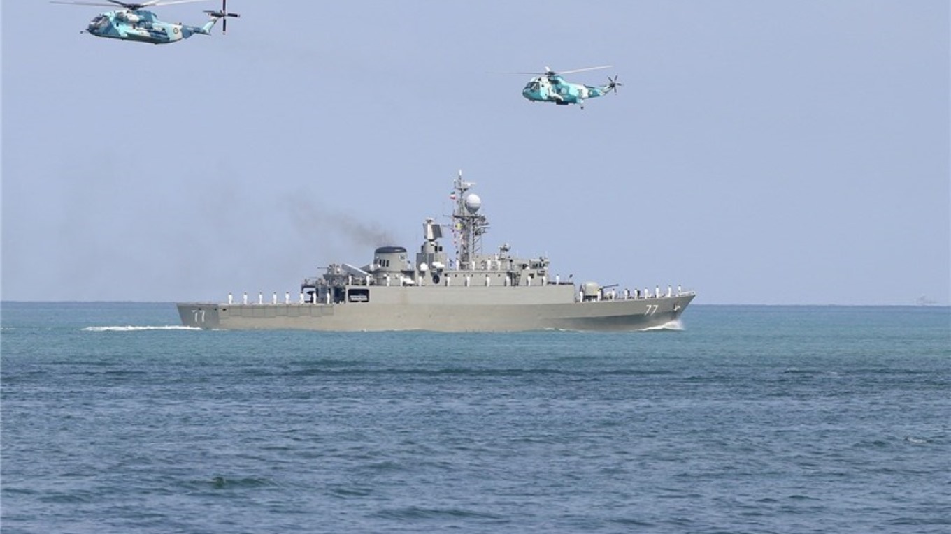  ایران در اقیانوس هند رزمایش نظامی برگزار می کند