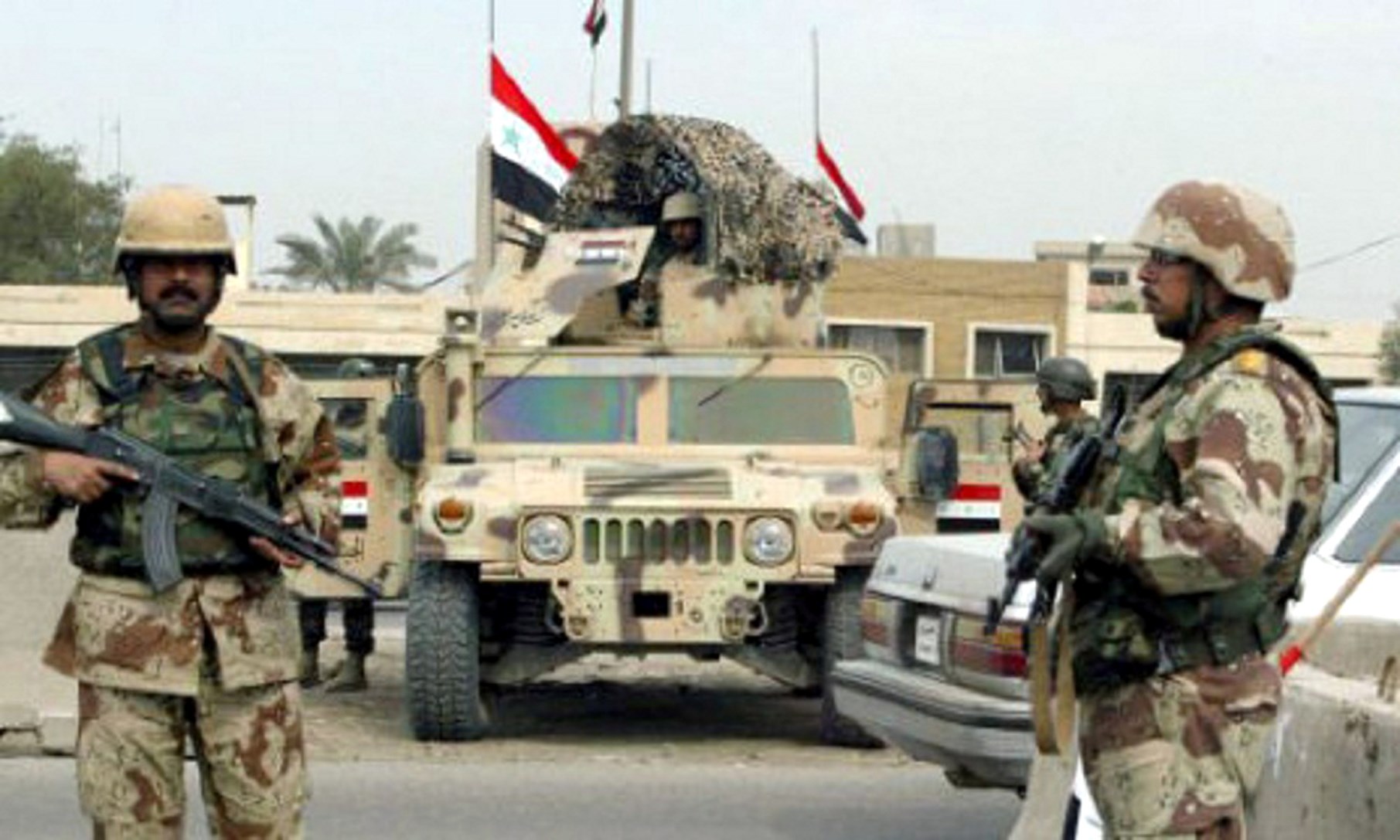 القوات العراقية تلقي القبض على خمسة دواعش بطريقة ذكية في نينوى