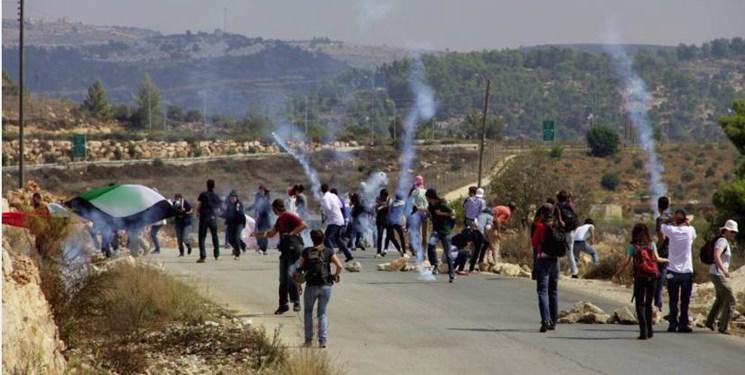 یک شهید و ده ها زخمی در درگیری‌های کرانه باختری