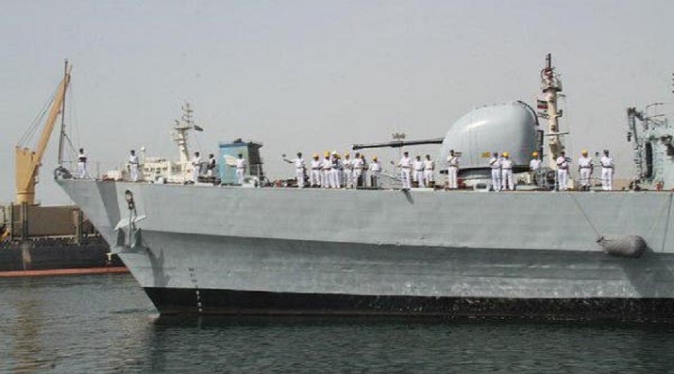  المجموعة البحرية الايرانية الـ58 ترسو في بندرعباس