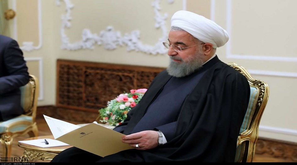 الرئيس روحاني يهنئ نظيره الكازاخي في يوم الاستقلال