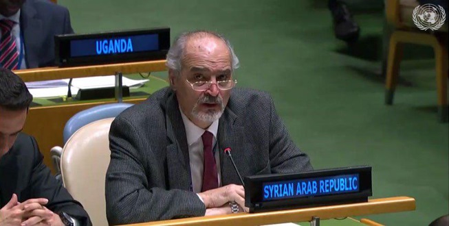 واکنش سوریه به پیش نویس قطعنامه پیشنهادی عربستان سعودی 