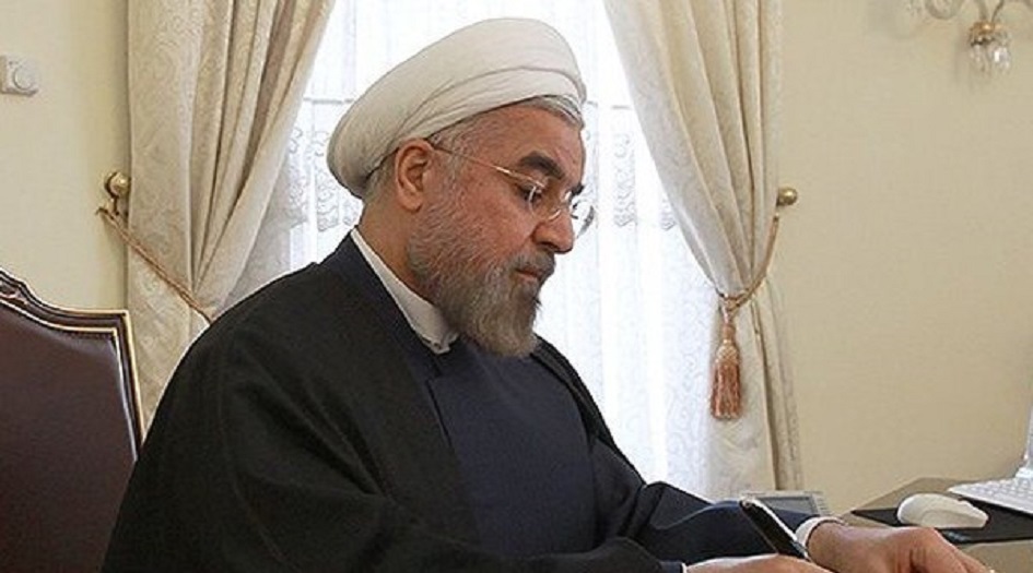 الرئيس روحاني يؤكد امكانية توظيف طاقات ايران وقطر لاقرار السلام والامن بالمنطقة