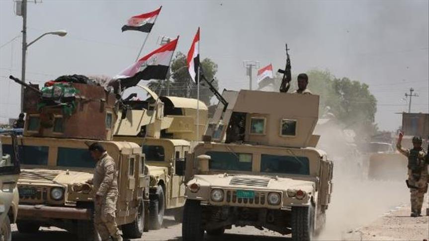 عملیات ضد تروریستی نیروهای عراقی علیه داعش در مرکز عراق