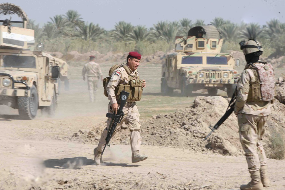  دفع حملات تروریستهای داعش به میادین نفتی شمال بغداد