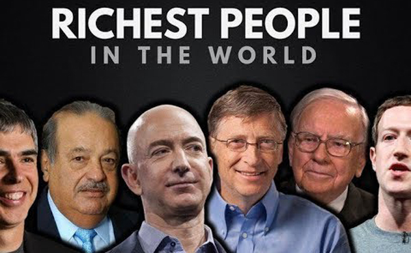 زیان‌های ثروتمندترین افراد جهان در سال 2018