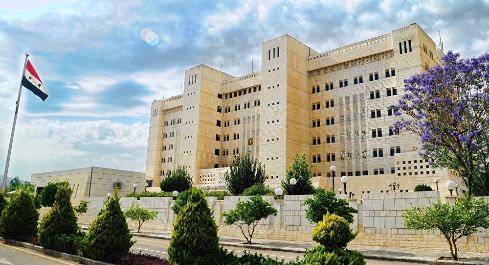 سفارت امارات در دمشق باز شد