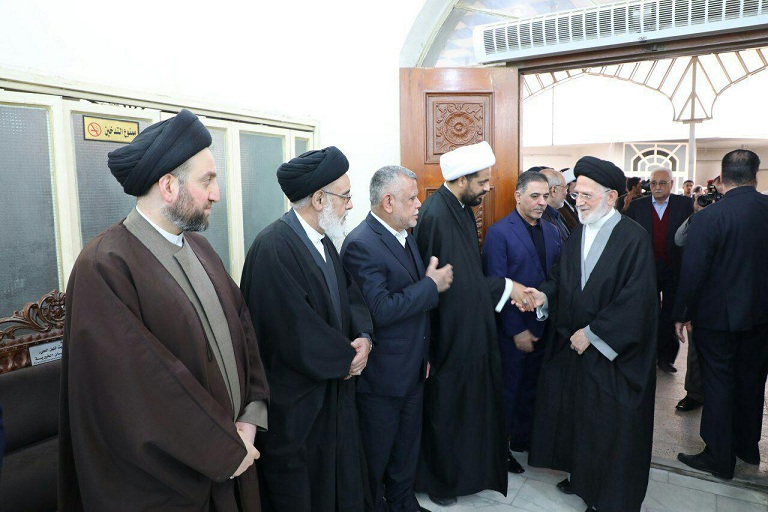برگزاری مراسم بزرگداشت آیت الله هاشمی شاهرودی در بغداد 