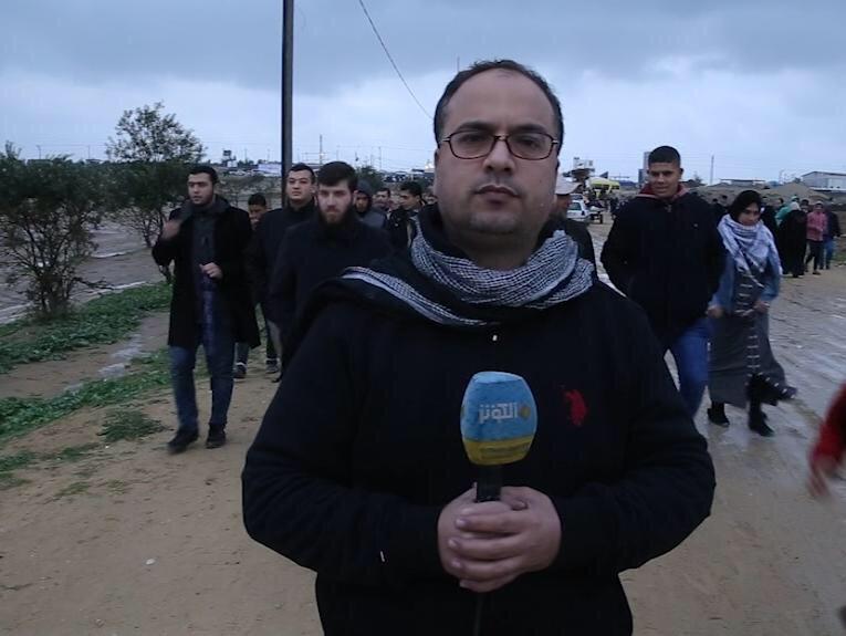 چهل هفته ، همراه با دوربین الکوثر در راهپیمایی بازگشت غزه