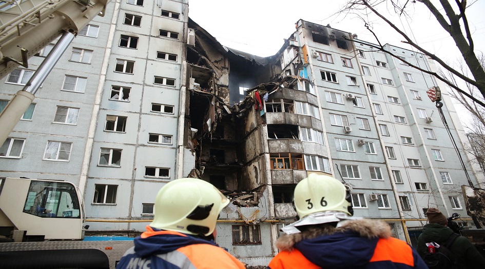 ارتفاع حصيلة ضحايا حادث انهيار المبنى السكني في روسيا