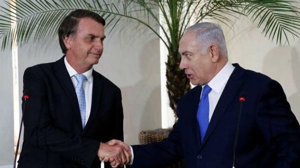 باج نتانیاهو به رئیس جمهور جدید برزیل برای انتقال سفارت این کشور به قدس اشغالی