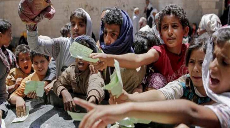  تحالف العدوان السعودي يسرق المساعدات الإنسانية من أفواه الجائعين في اليمن!!