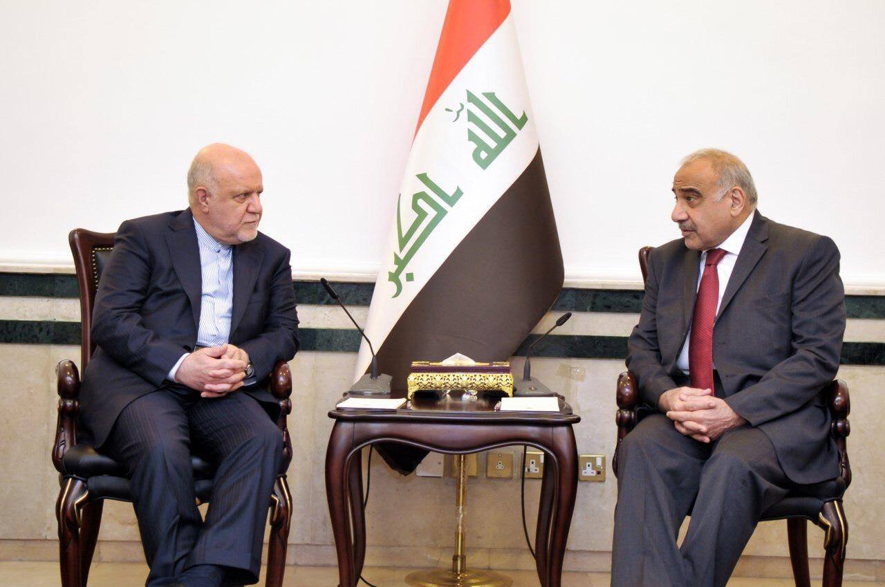 رئيس الوزراء العراقي يستقبل وزير النفط الايراني ويؤكد عمق العلاقات بين البلدين