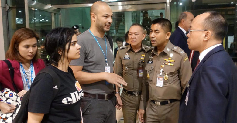 تحذير تايلندي للكويتية بسبب السعودية «رهف» 