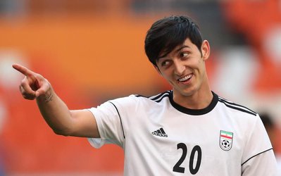 انتهاء الشوط الاول بفوز منتخب الايراني على فيتنام 