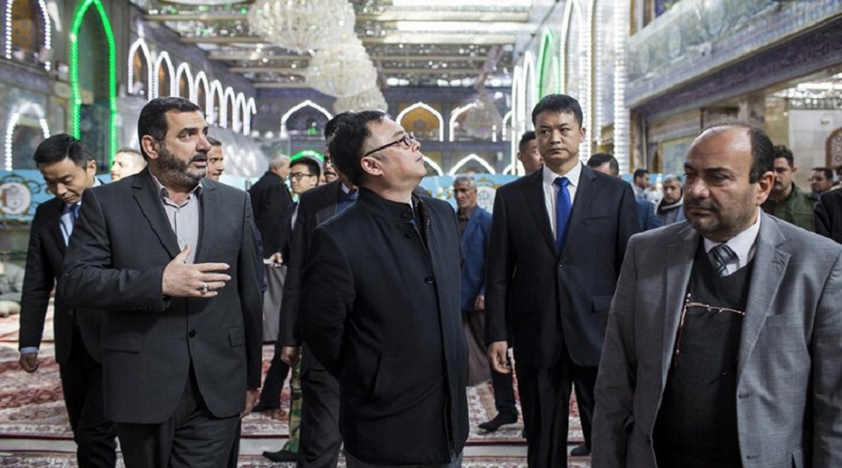 بالصور...سفيرُ جمهوريّة الصين في العراق يزور العتبة العبّاسية  
