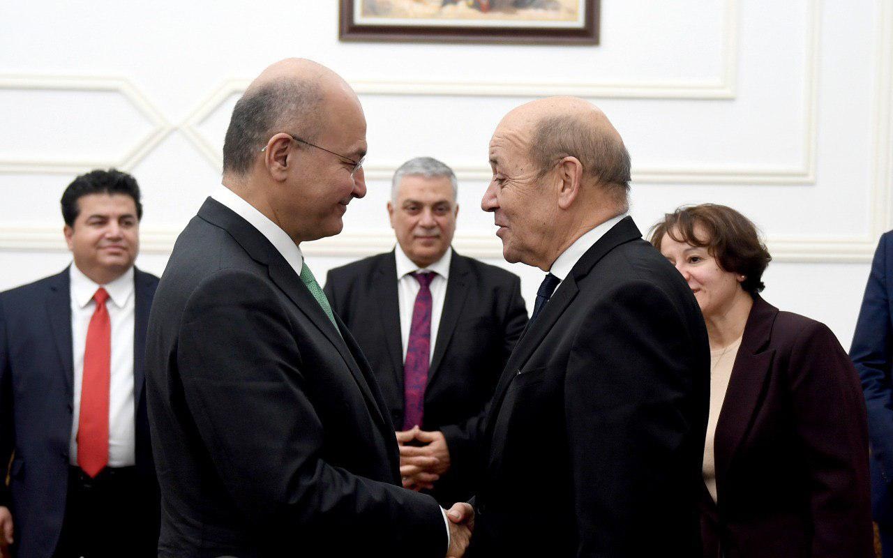 دعوة رسمية للرئيس العراقي لزيارة فرنسا