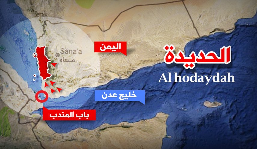 تشدید حملات و تحرکات متجاوزان در استان الحدیده یمن