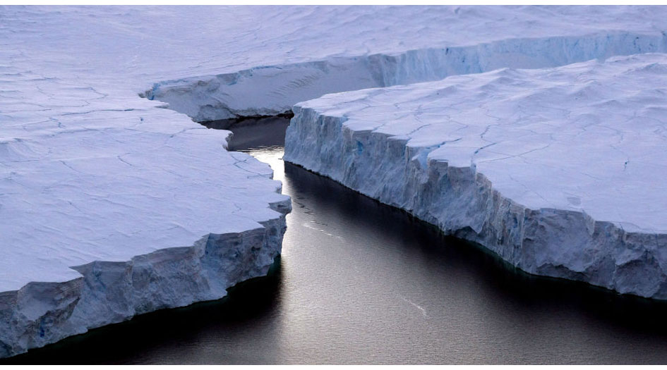 كارثة عالمية قريبة قادمة من القطب الجنوبي