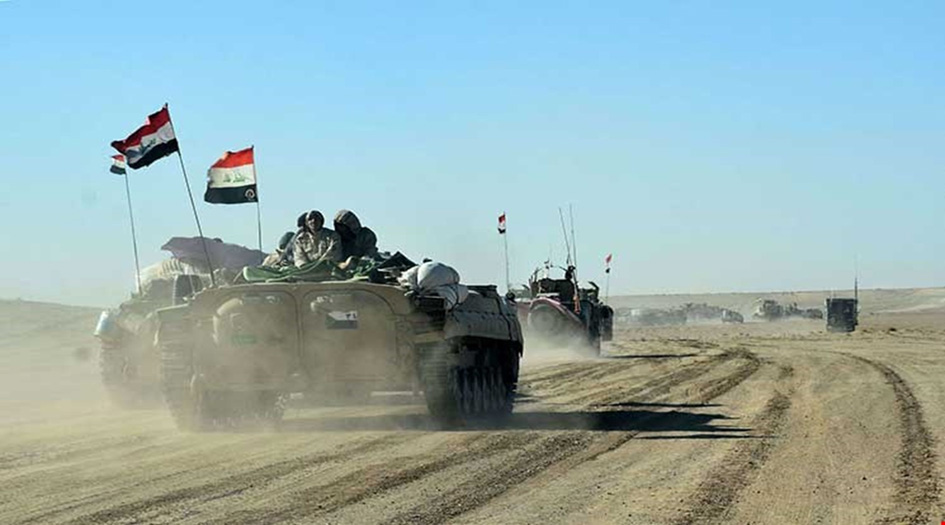 القوات العراقية تستعد لمعركة محتملة على الحدود