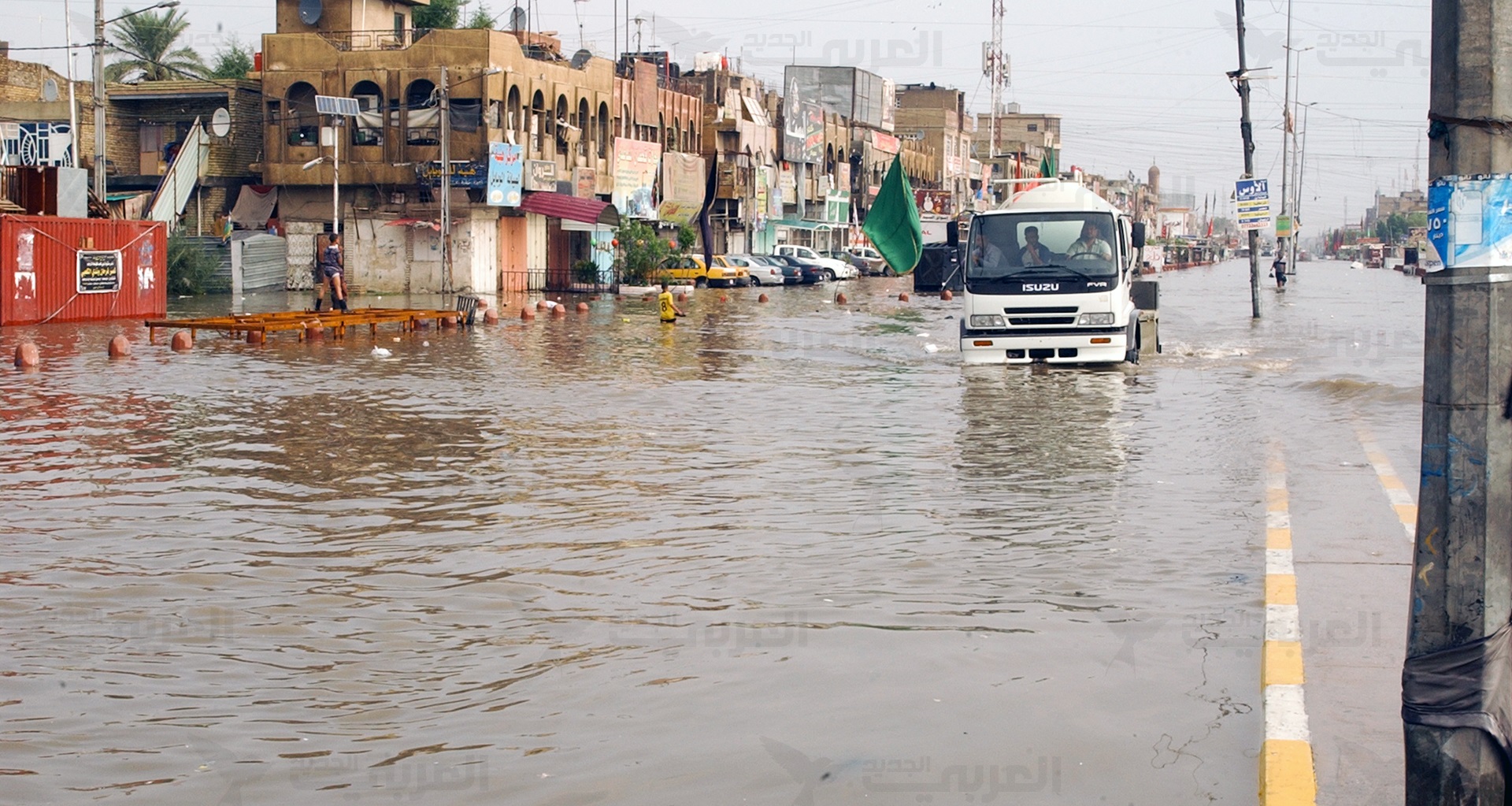 العراق.. غزارة الامطار ترعب امانة بغداد