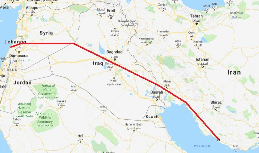 «خط‌ لوله‌ مقاومت» برای انتقال‌ گاز ایران به مدیترانه