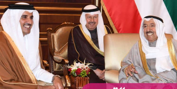 امیر قطر با امیر کویت دیدار کرد