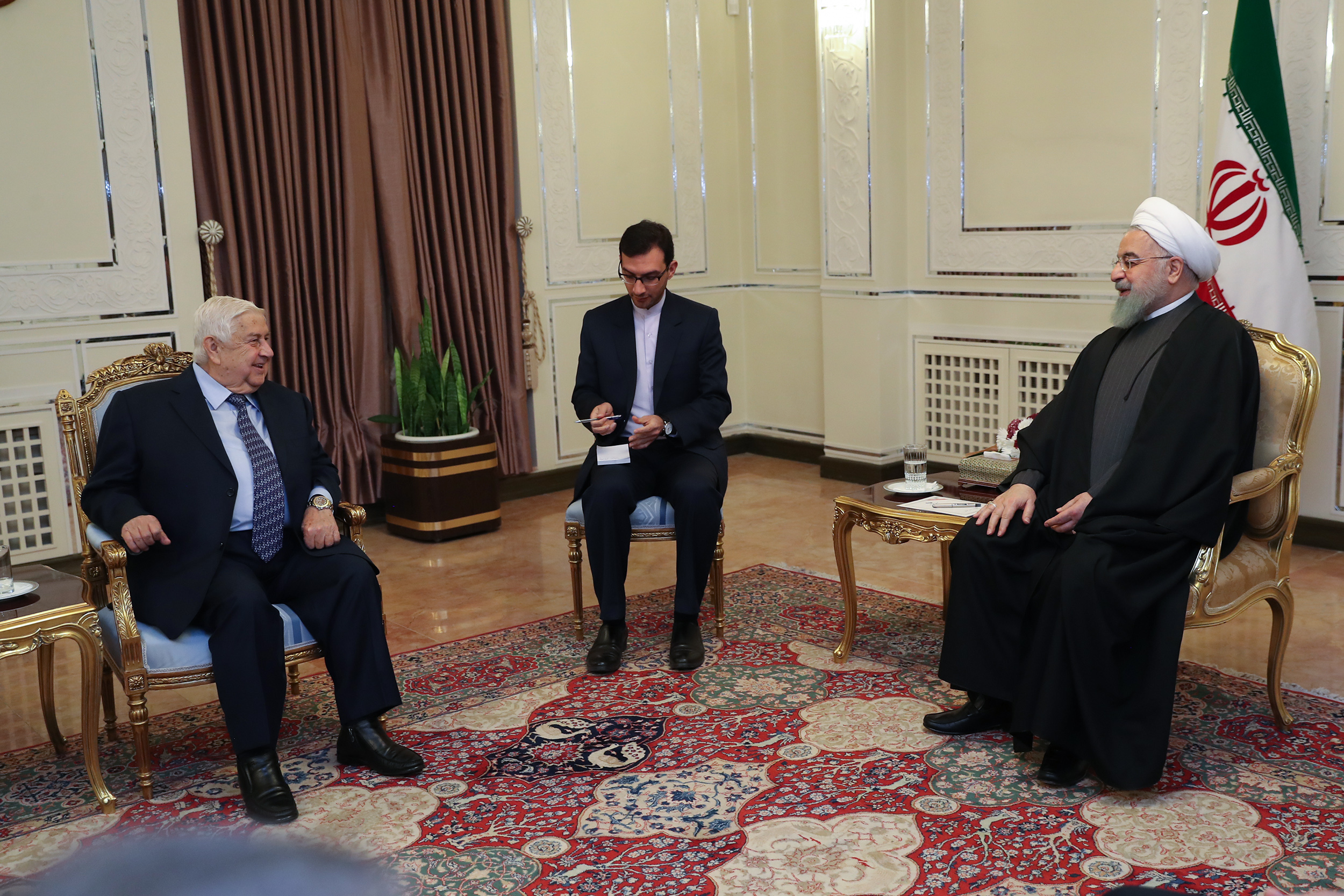 روحاني: امن واستقرار سوريا من اهم اهداف ايران الاقليمية