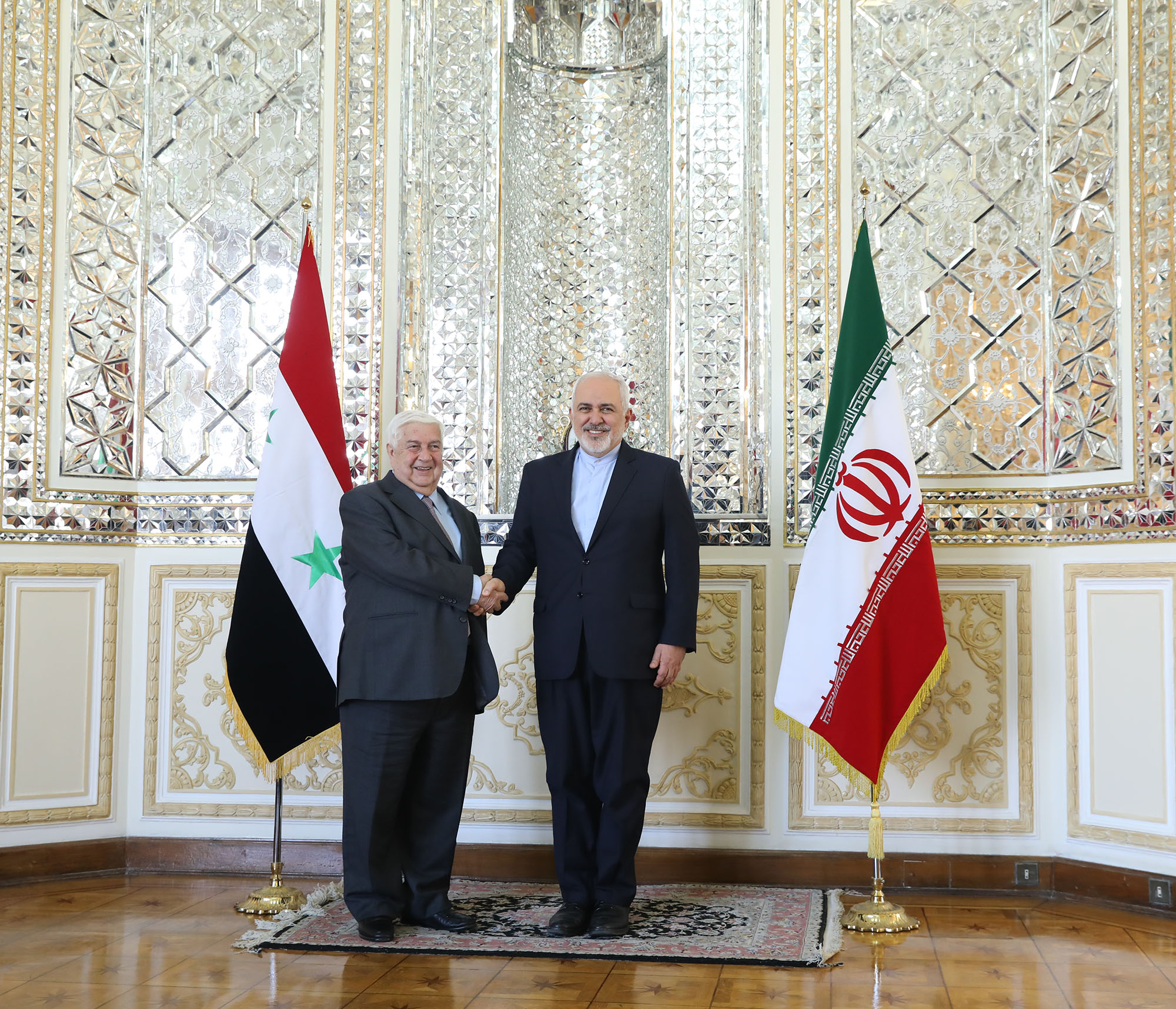 دیدار وزیر امور خارجه سوریه با مقامات ایرانی