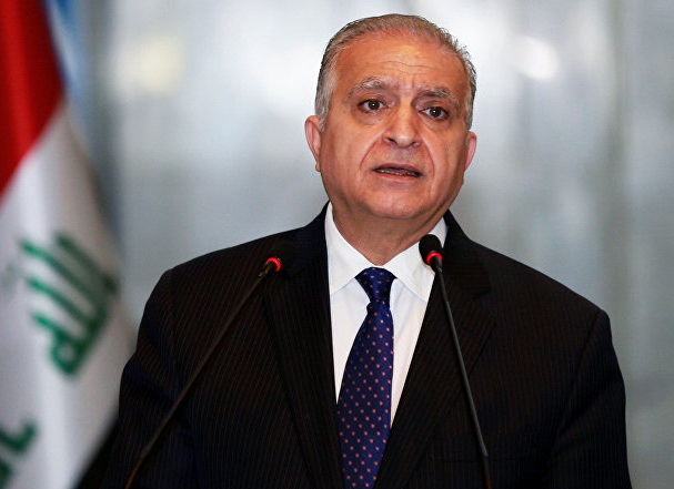 تاکید وزیر خارجه عراق بر ضرورت احترام به حاکمیت عراق و سوریه 
