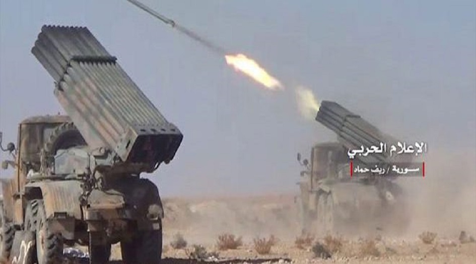  الجيش السوري يدمر آليات للإرهابيين بريف إدلب الجنوبي 