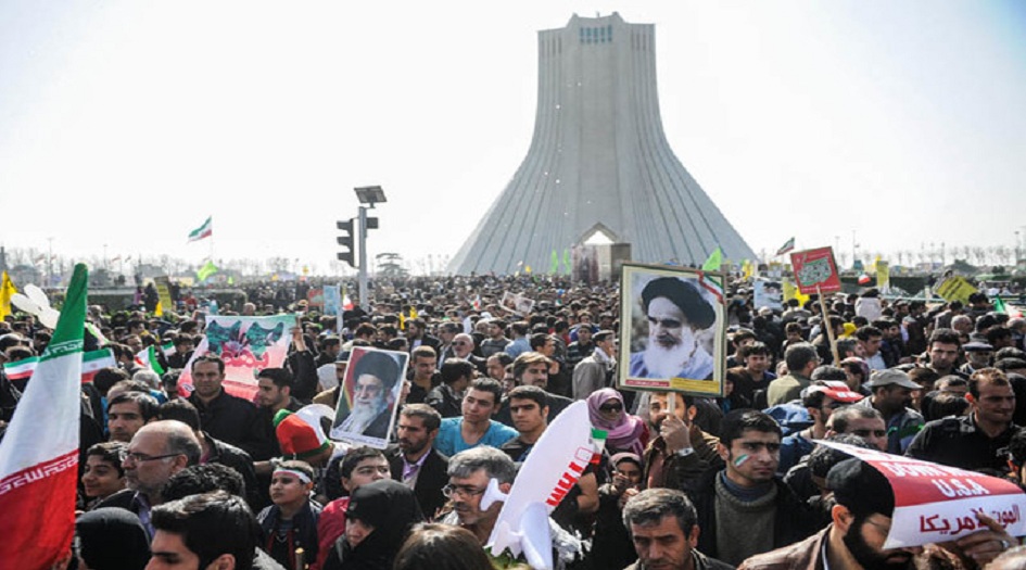 بدء مسيرات الذكرى الأربعين لانتصار الثورة الاسلامية في ايران