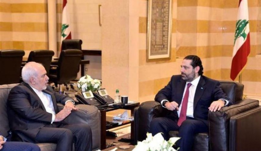 ماذا دار بين ظريف والحريري بمبنى رئاسة الوزراء اللبنانية؟
