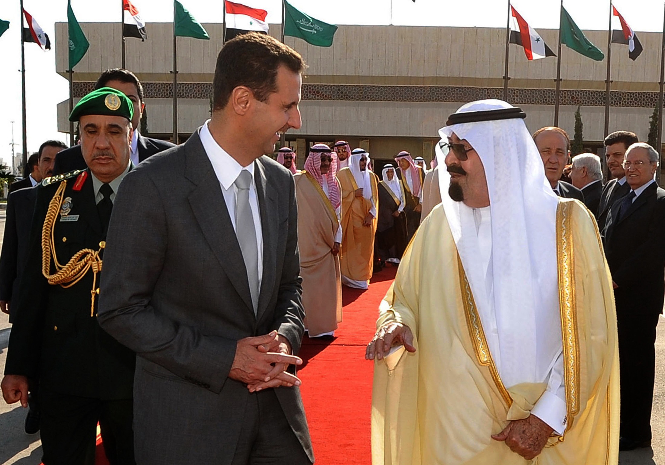 تعليق دمشق على تصريحات الملك عبد الله عن الأسد