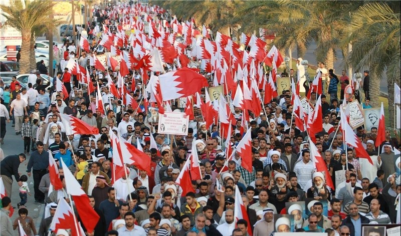 ادامه حرکت قطار انقلاب بحرین در هشتمین سالگرد این انقلاب