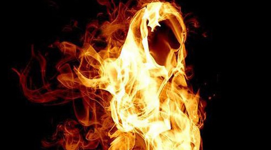 حرق امرأة في السليمانية والشكوك تلاحق زوجها +الصور