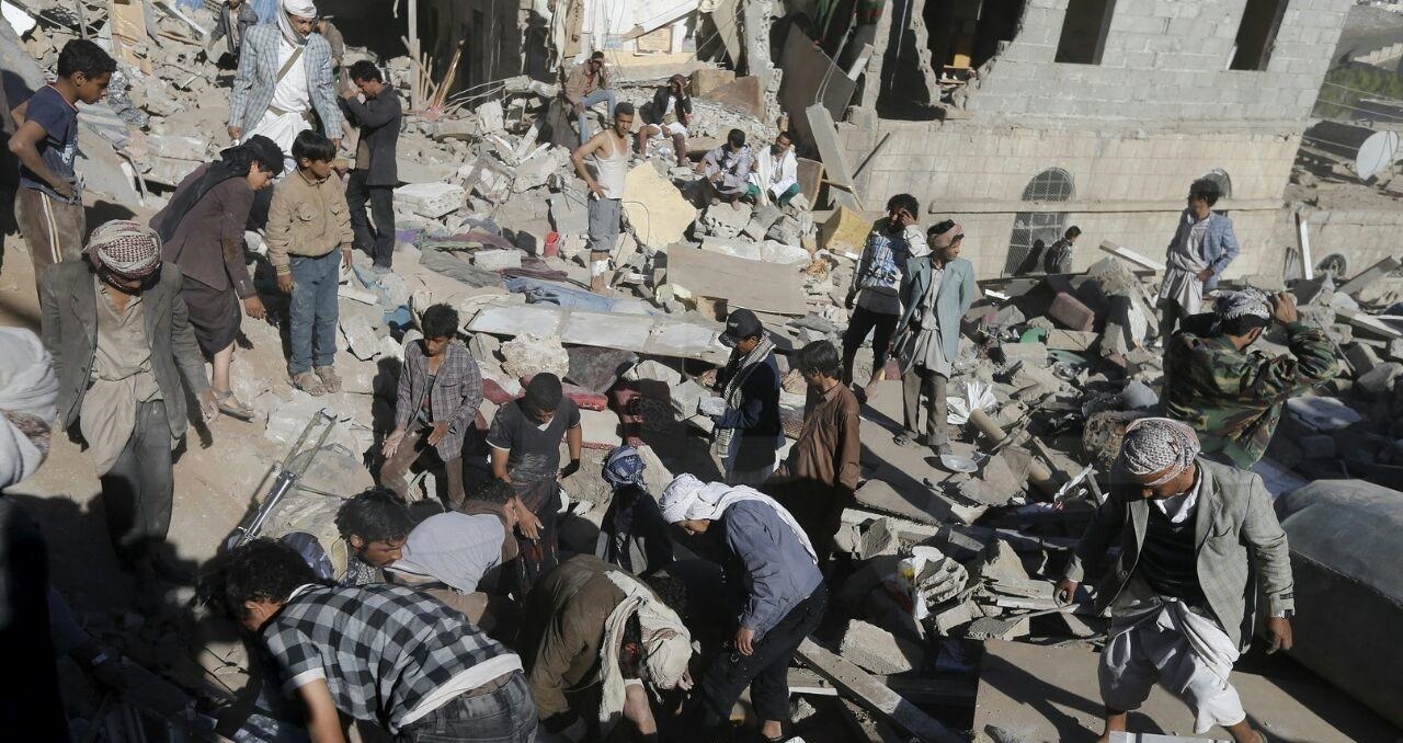 حمله جنگنده های سعودی به یک مدرسه در غرب یمن