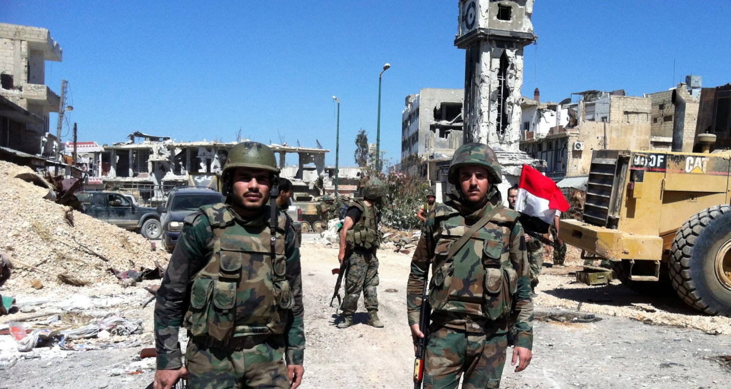 الجيش السوري يقصف مقرات المجموعات الإرهابية بريف إدلب