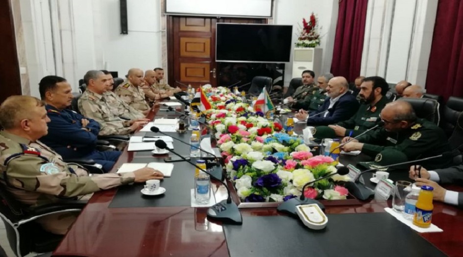 نائب وزير دفاع ايران يجتمع مع رئيس أركان جيش العراق