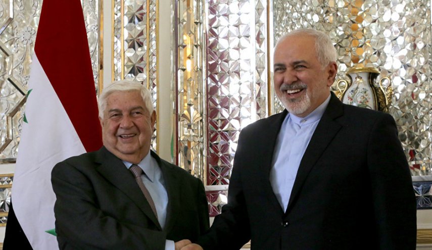 وزير الخارجية الايراني يجري اتصالا مع وليد المعلم